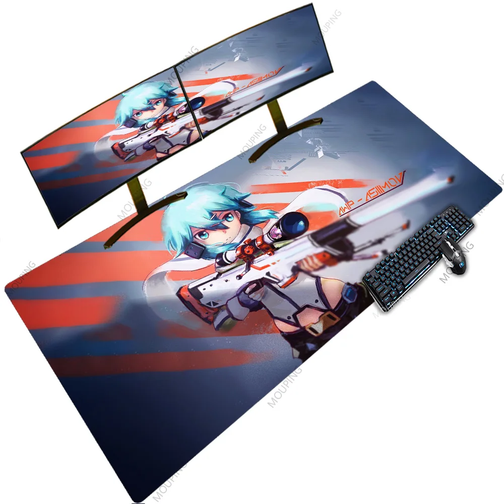 

Ultra Large Backlit Mat Mousepad Gaming Table Awp-asiimov Rgb Wide Computer Mats LED Setup Accessories Laptop Table Rubber Rugs