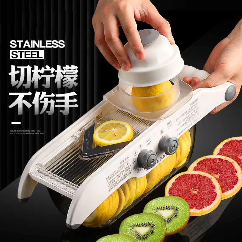 

Многофункциональная овощерезка, терка для лимонов, инструмент для резки фруктов, картофеля фри, бытовая терка для лимонов