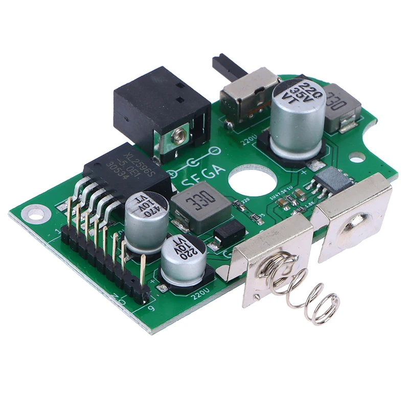 

Pre-soldered Dry Lithium Battery Compatible Sega Game Gear GG All Edition Replace Power Supply On Off Board IC Capacitors Repair