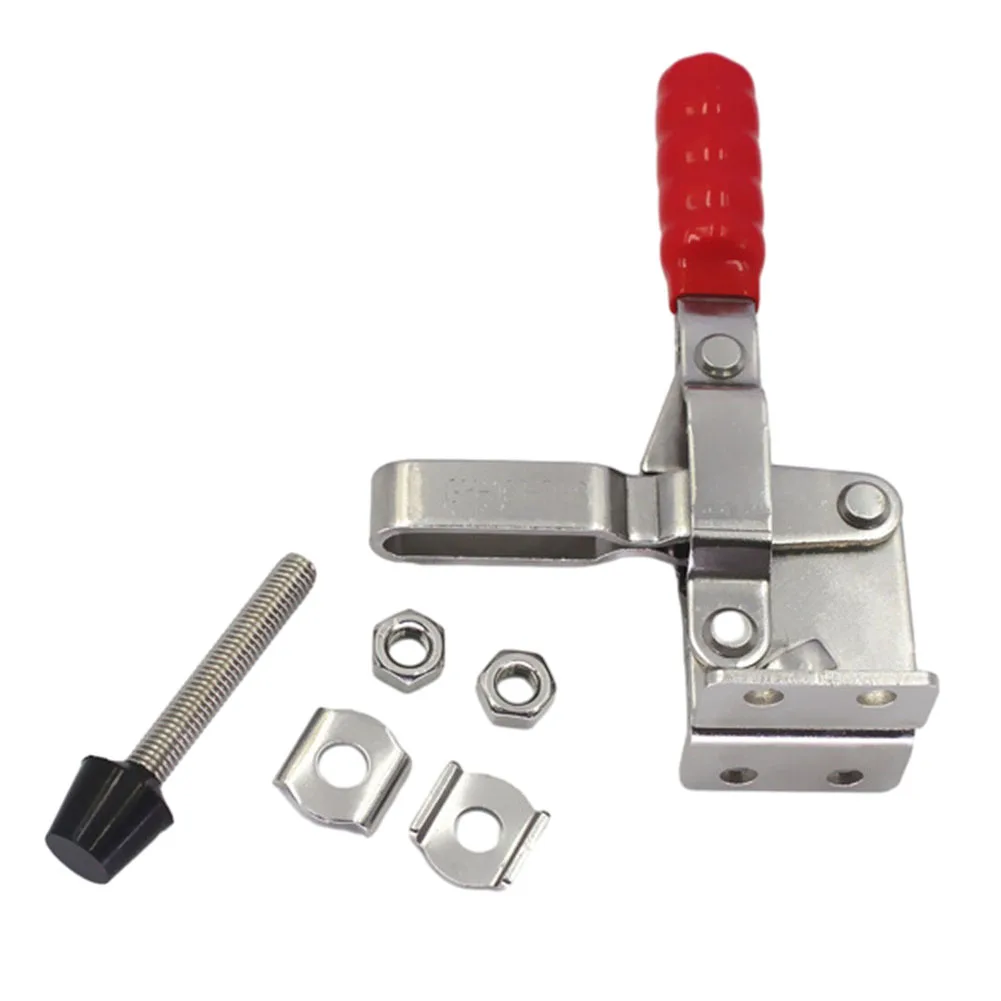 

Sturdy Stainless Steel Quick Clamp Workholding Fixture Crimper GH CH WDC 101DSS Perfect for Fast Fixing in Various Applications
