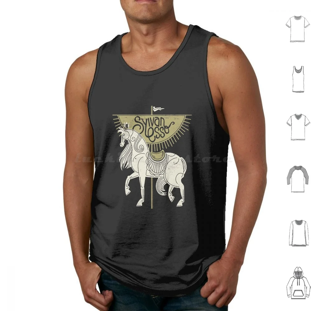 

A Little Bird Told Me Tank Tops Print Cotton Sylvan Esso Live Tour Concert Cover Album American Electronic Pop Duo Pop