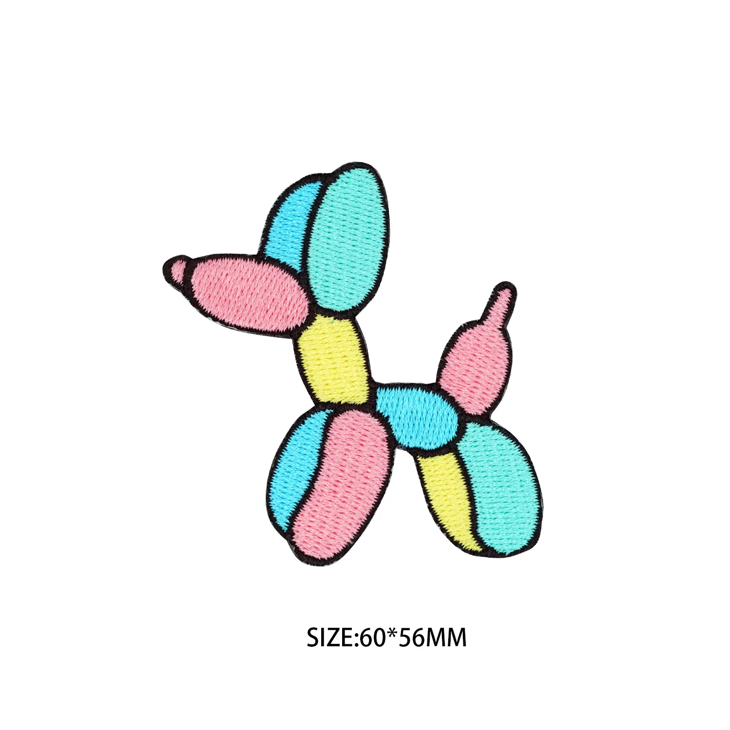 Нашивка с изображением воздушного шара щенка нашивка вышивкой патчи для одежды