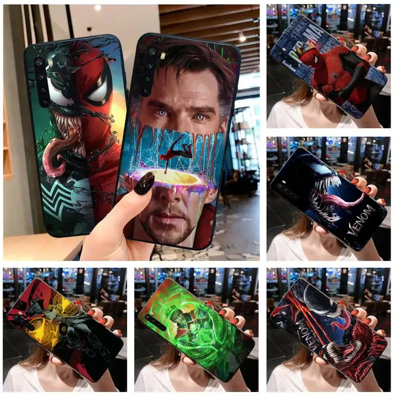 

Spider-Man Venom Doctor Strange Phone Case for Xiaomi Mi Note 11 10 9 8 11X Lite 9T CC9 POCO M3 X3 Pro SE