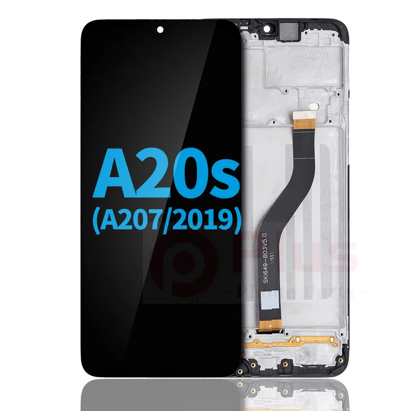 

LCD Display Touch Screen With Frame Replacement For Samsung Galaxy A20s (A207/2019) (Aftermarket: Incell) (Black)