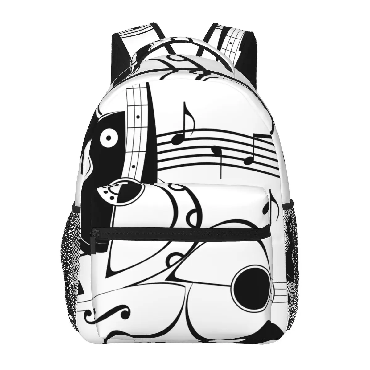

Guitars And Violin Backpack for Girls Boys Travel Rucksack Backpacks for Teenage school bag