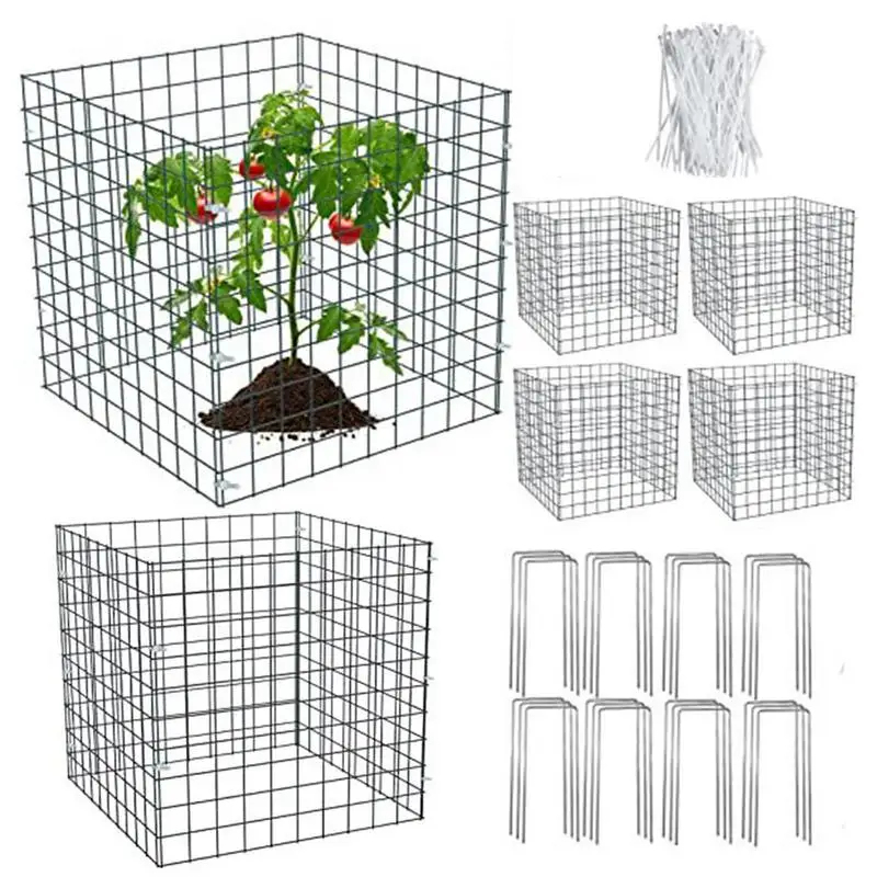 Heavy Duty Metal Wire Cloche For Plants Protect Plants From Animals Birds Bunnies