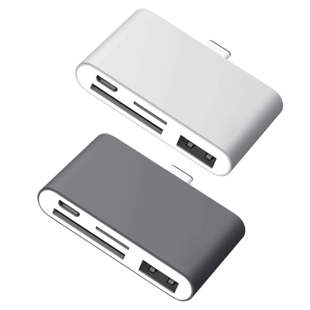 

Type-C USB Type C HUB OTG Sim CF SD TF Card Reader Adapter Converter for MacBook Air Samsung Galaxy Note 8 S8 Accessories Sale