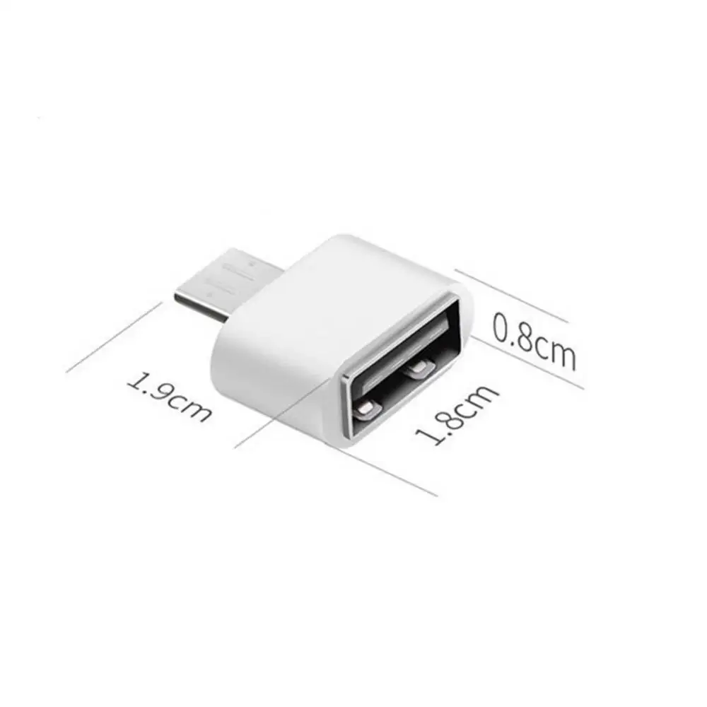OTG кабель USB адаптер Micro Type-C к 2 0 Коннектор для Android планшета ПК Xiaomi Mi 9 U дисковый
