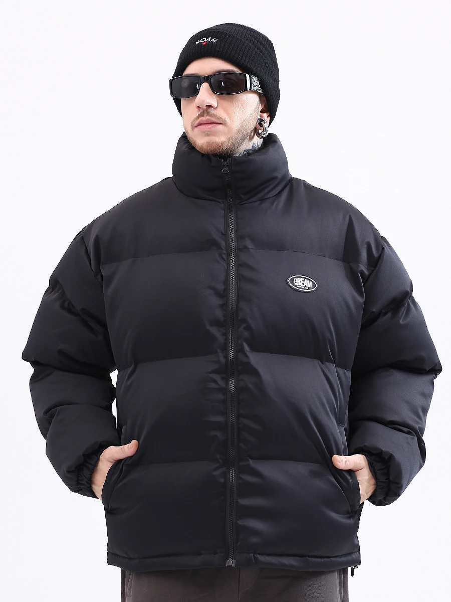 Multi-colour puffer jacket men parkas harajuku coats men casual winter jacket men warm parkas dripshipping