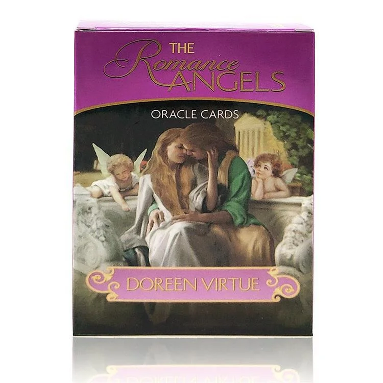 

Romance Angels Oracle Tarot Card Prophecy Divination Board Amusing Games Gift Family Party Toy Mysterious Fate Multiplayer