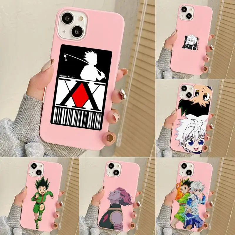 

Hunter X Hunter HXH Anime Hunter X Phone Case For Iphone 7 8 Plus X Xr Xs 11 12 13 Se2020 Mini Mobile Iphones 14 Pro Max Case