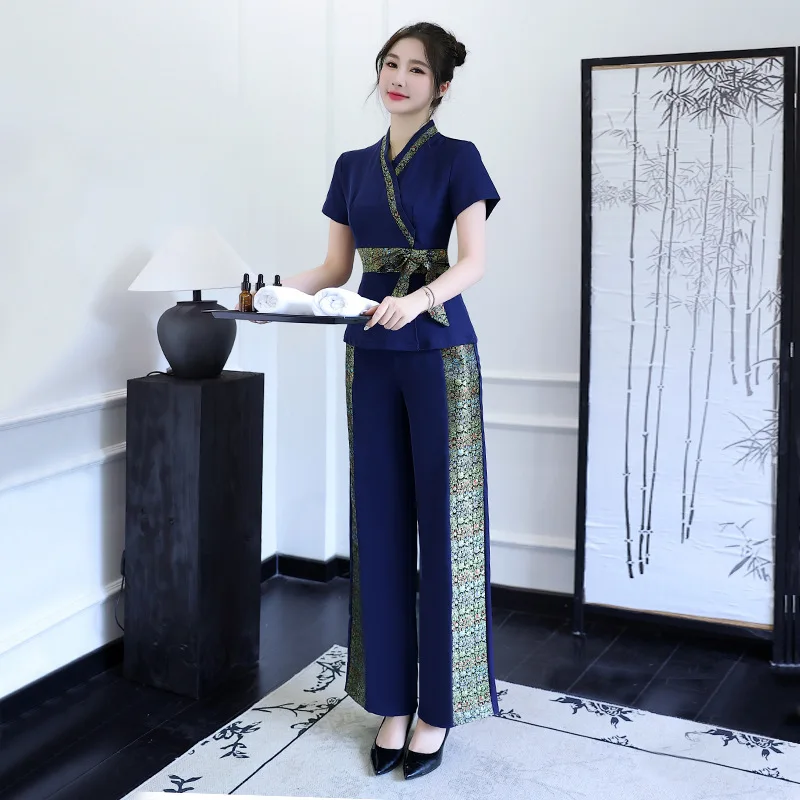 2024 Эстетическая униформа костюм для тайского салона красоты Женская спа