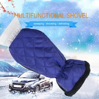 waterproof warm ice snow frost remover shovel mitt for car windscreen window