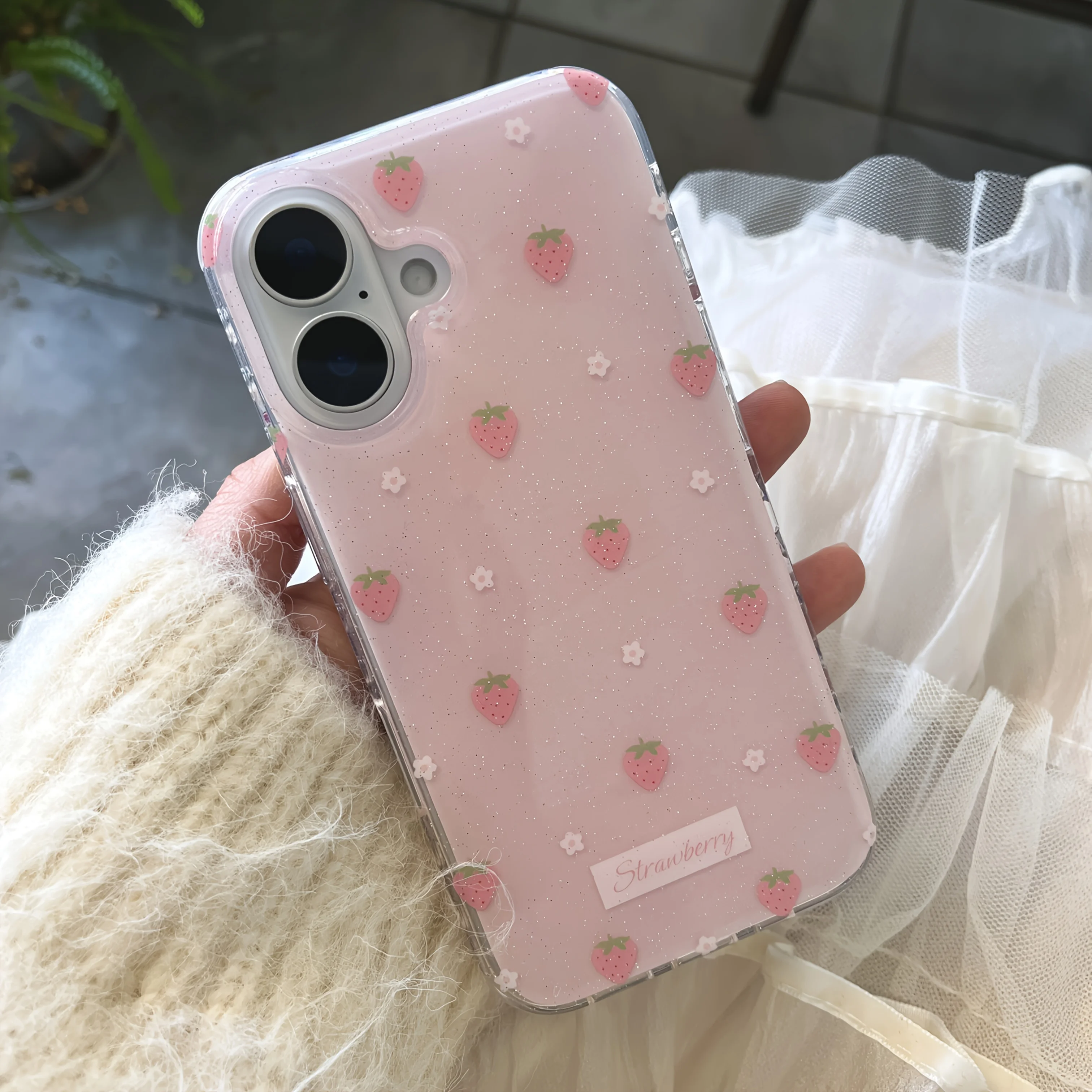 Фото Чехол для телефона INS Cartoon Straberry для Samsung Galaxy A17 A07 A56 A36 A26 A73 A72 A55 A54 A53 A52 A34 A33 A32 A23 A14 A13 4G 5G №1
