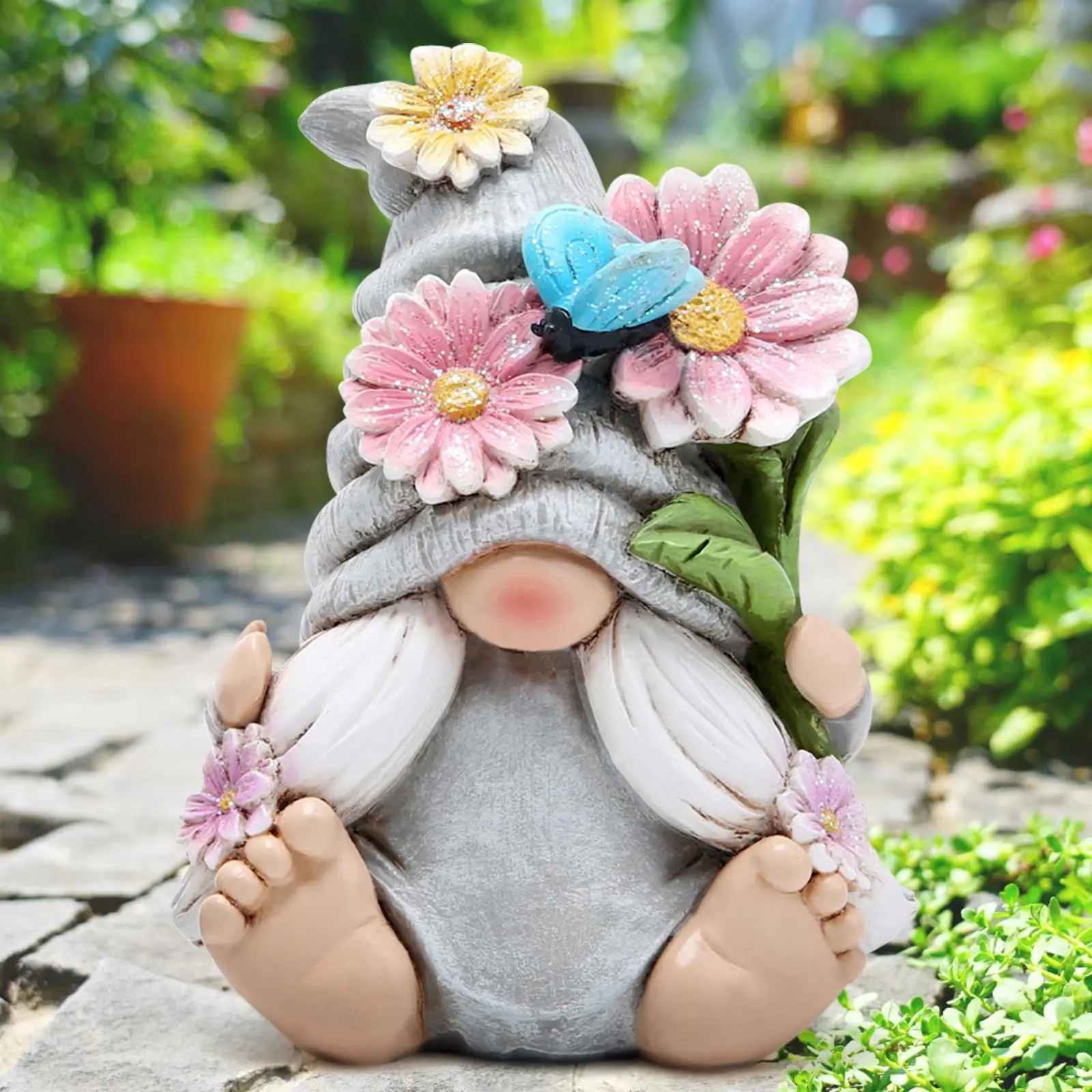 2 шт. декоративные садовые фигурки Гном