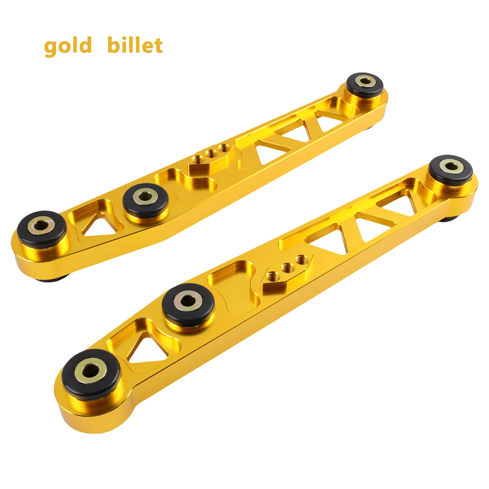 

Гоночная подвеска 2 * задний нижний рычаг управления LCA для Honda Civic 88-95 EG Acura Integra 90-01 Del Sol 93-97 Gold Silver Red