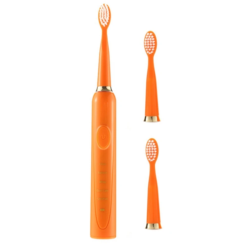 

Ultrasonic Electric Toothbrush Rechargeable Tooth Brushes Washable Whitening Teeth Brush Adult Timer Toothbrush