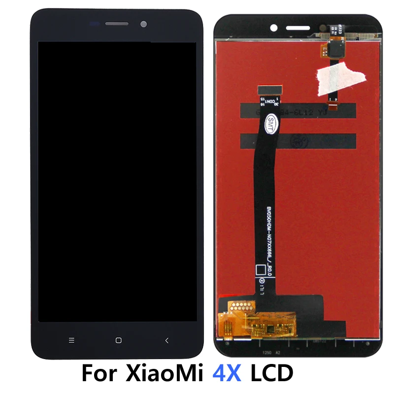 

Протестированный Оригинальный ЖК-дисплей 5,0 дюйма для Xiaomi Redmi 4X, ЖК-дисплей с сенсорным экраном, дигитайзер в сборе с рамкой, запасные части