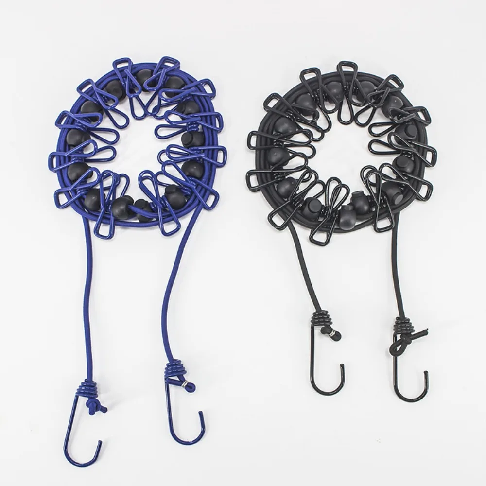 

Drying Clothes Thickened Windproof Anti-Slip Outdoor Clothesline Travel Positioning Buckle Clothesline