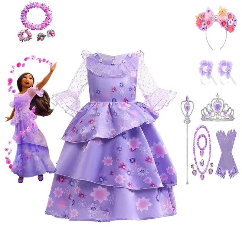 

Костюм для девочек из мультфильма «Мирабель Изабелла»