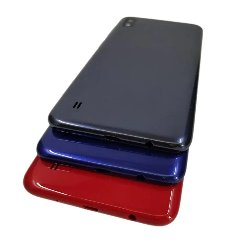 Задняя крышка батарейного отсека для Samsung Galaxy A10 A105 A105F замена заднего корпуса с