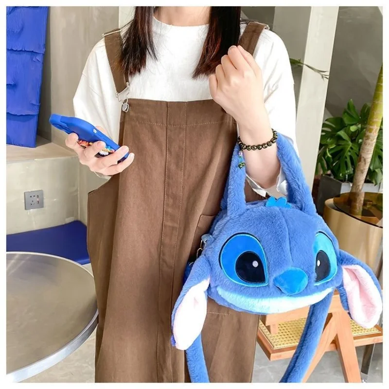 Disney Shoulder Bag Crossbody Bag for Kids Girl and Boy Cartoon Plush Birthday Gift