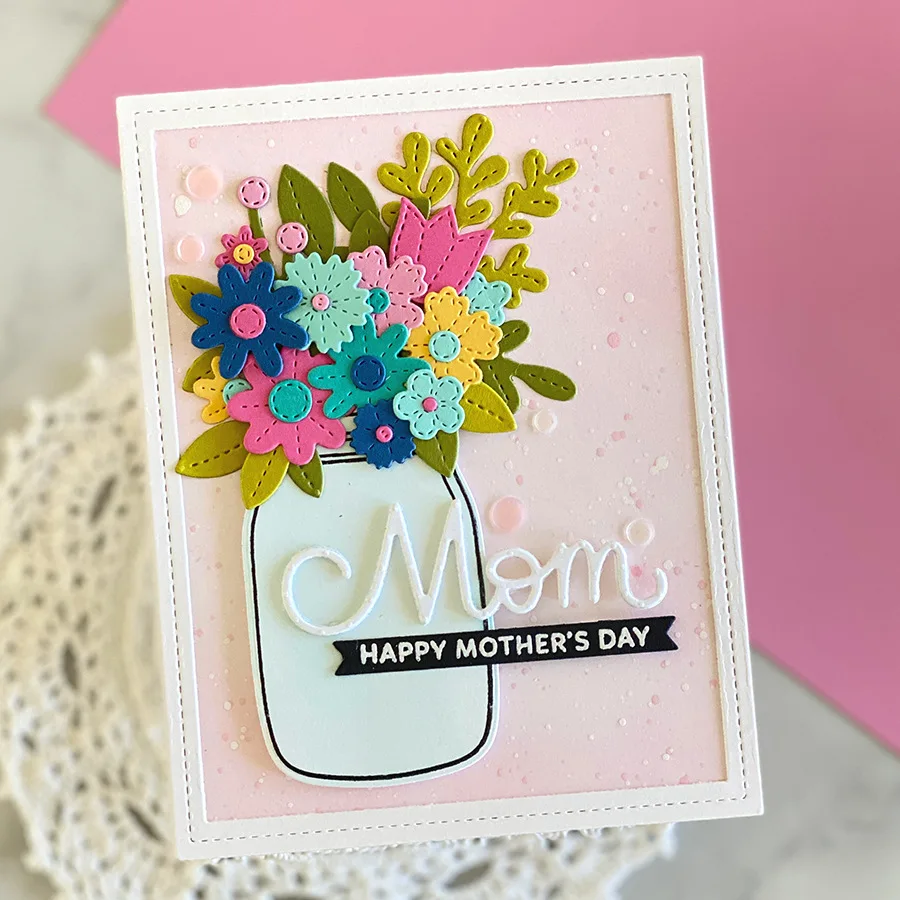 Mother Shadow Craft Metal Cutting Dies Cut Die Mold Decorations Scrapbook Paper Crafts Knife Mould Blade Punch Stencils