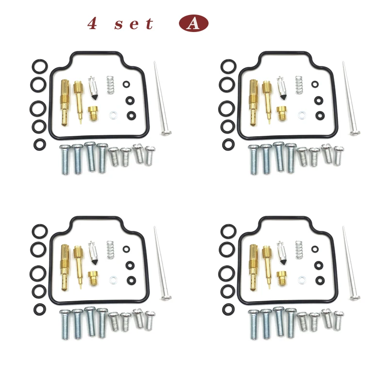 Для HONDA CB750 NIGHTHAWK 750 1991-2003 CB450S CBX550F CBX650E RC17, набор для Ремонта Карбюратора, плавающая игла, прокладка сиденья