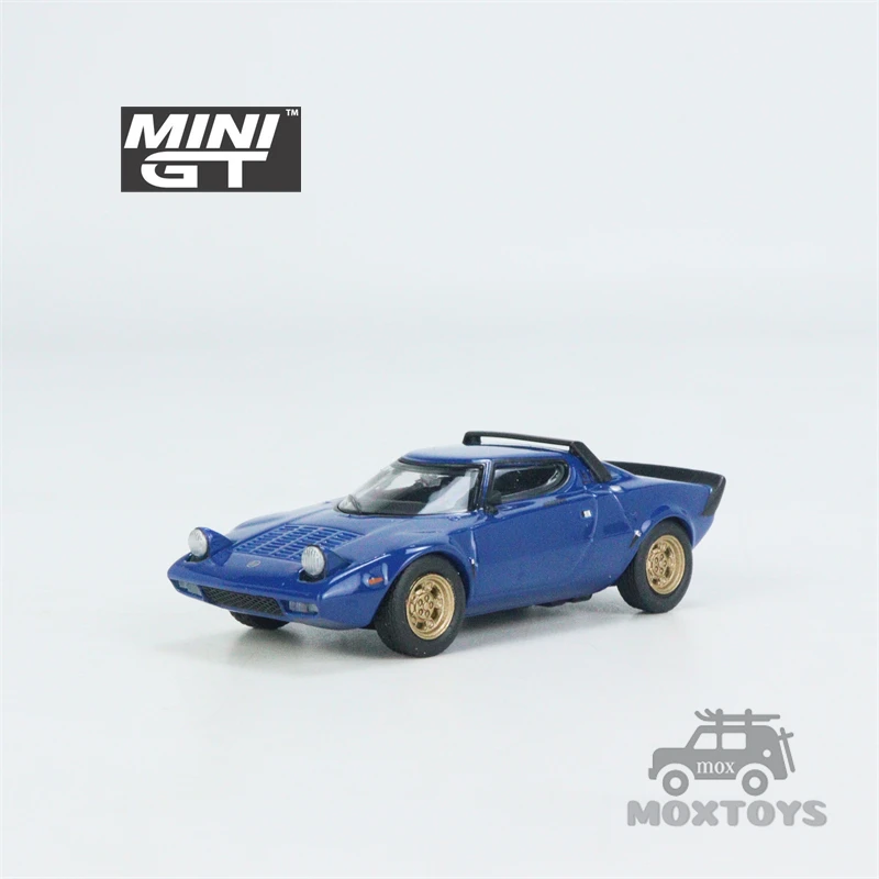 

MINI GT 1:64 Lancia Stratos HF Stradale Bleu Vincennes LHD Diecast Model Car