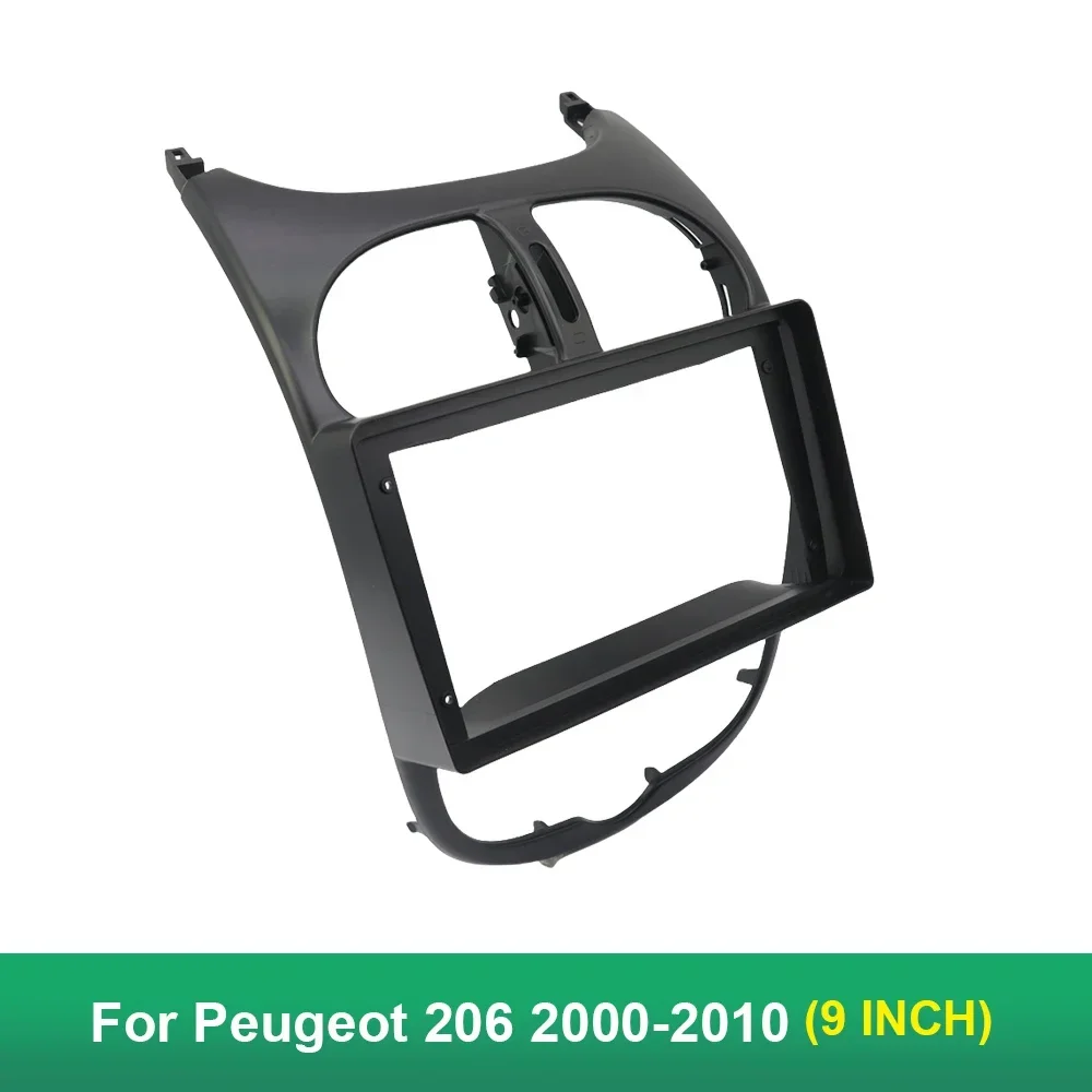 9-дюймовая 2-диночная рамка приборной панели автомобиля CAR DVD радио панель