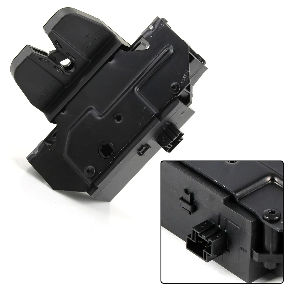 

Brand New Trunk Lock Tailgate Rear Trim 13185566 1pcs ABS+Iron Accessory Actuator Black For Opel Vectra C/Signum