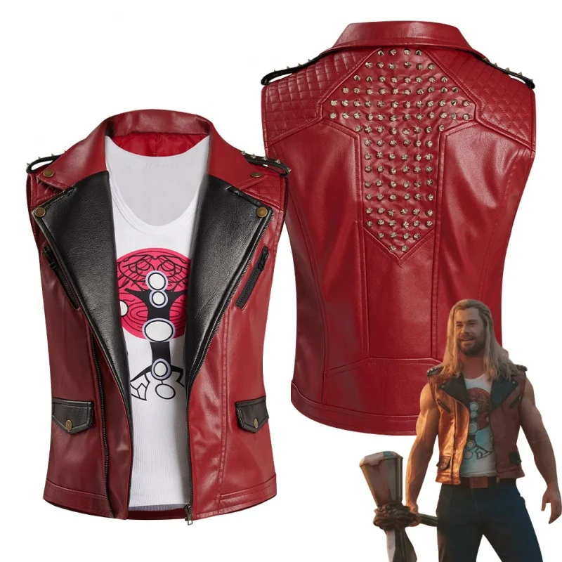 

Thor: Love and Thunder Cosplay Costume Vest Outfits Halloween Carnival Suit