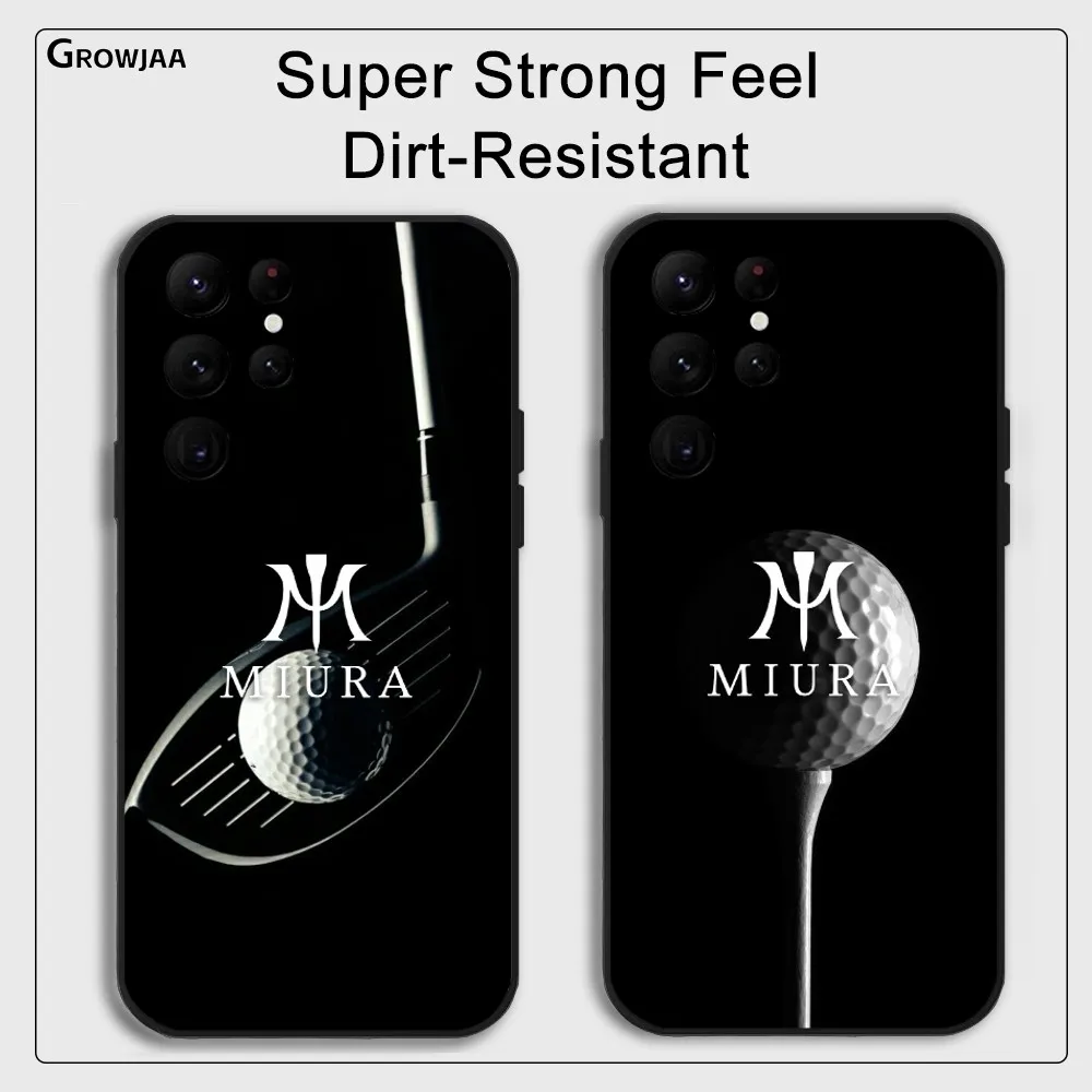 Роскошный чехол для телефона M-MiuraS Golf Samsung Galaxy S25 S24 S22 S23 Ultra S21 S20 Plus 5G защитный