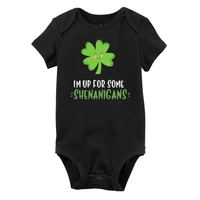 up for shenanigans bodysuit st patricks day bodysuit cute baby girl clothes boho baby boy gift new mom gift infant clothes b