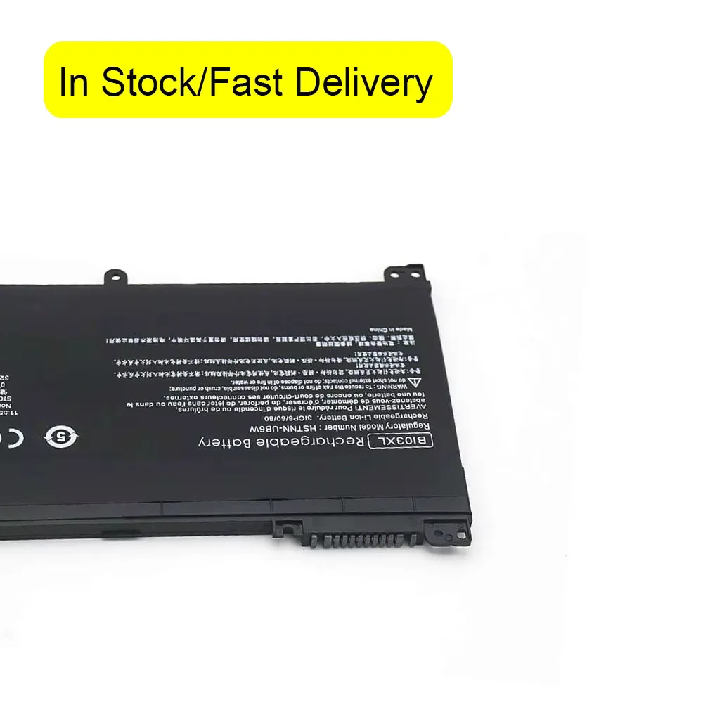 DODOMORN BI03XL Аккумулятор для ноутбука HP Pavilion X360 13-U000 M3-U000 13-U100TU M3-U001DX Stream 14-AX000 ON03XL 11 55 В