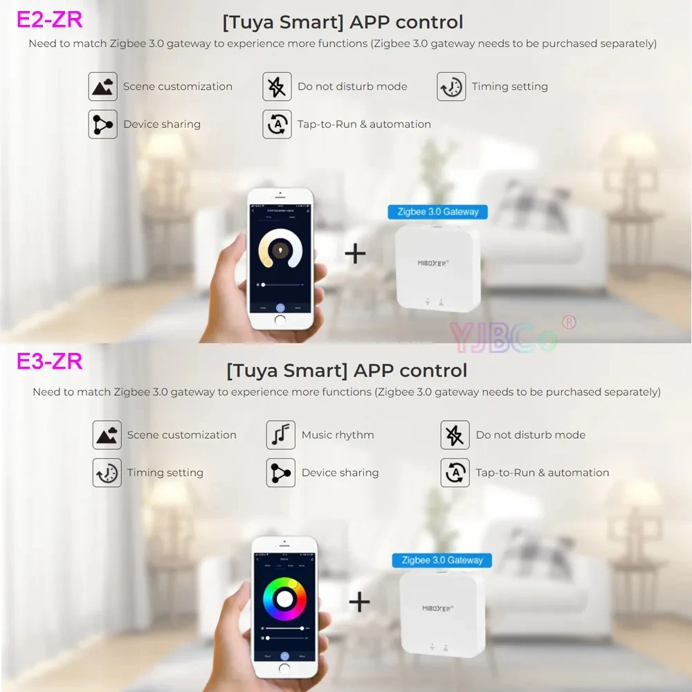 Miboxer Tuya 2/3 в 1 электронный контроллер Zigbee для 12 В 24 постоянного тока