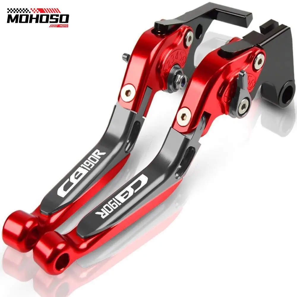 

CNC Brakes Adjustable Folding Extendable Clutch Brake Handle Levers CB190r CB 190R 2015-2018 2016 2017 2019