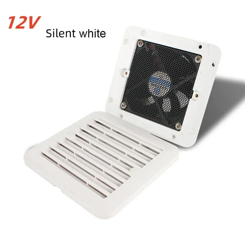 Вытяжной вентилятор с боковой вентиляцией для автофургона жилого белый кухни