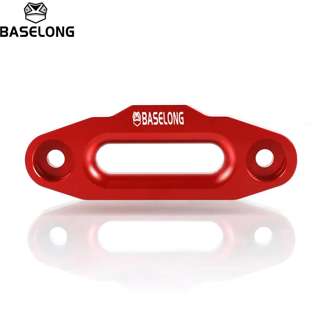 Фото 124 мм алюминиевая лебедка Hawse Fairlead 4500 фунтов Fairlead для синтетического троса Fairlead 4WD 4X4 восстановление для UTV ATV аксессуары для внедорожников №2