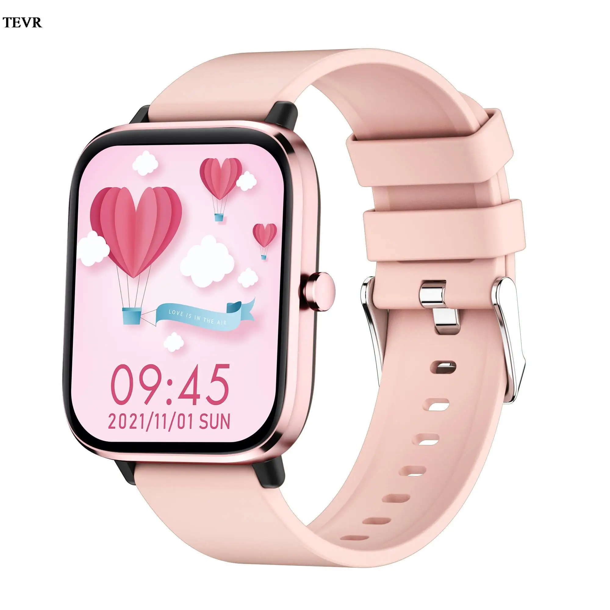 

New T45S Smartwatch Bluetooth Call Female Health Heart Rate Body Temperature Couple Watch PK GTS P8 Plus GT20TEVR