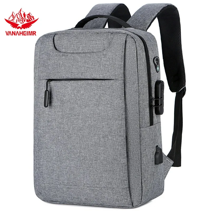 

Vanaheimr 36-55L Oxford Cloth Zipper Large Capacity Multifunctional Reduce The Burden Laptop Bag Business Simple Travel Backpack