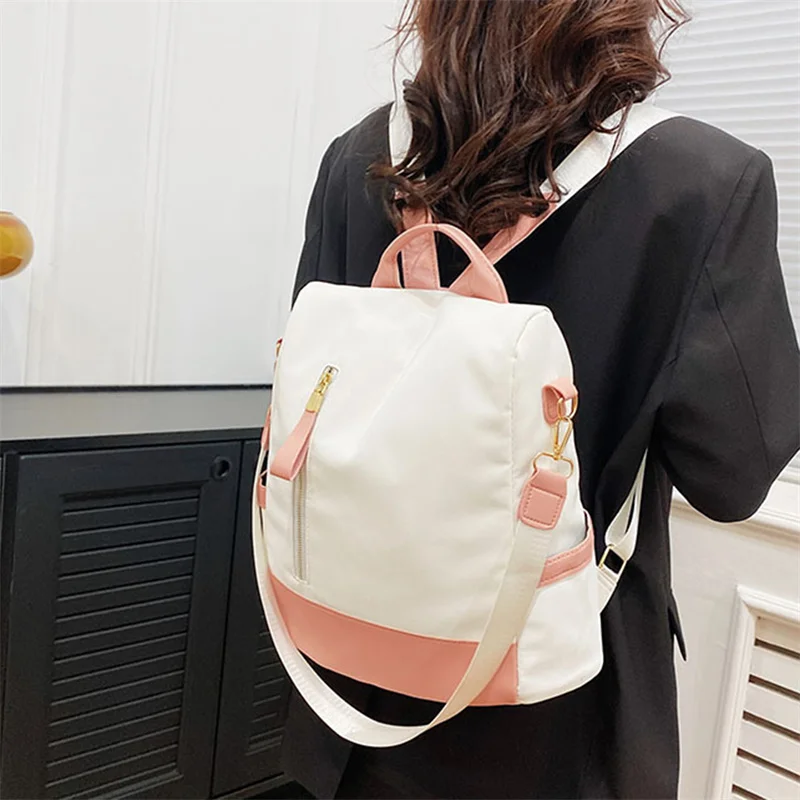 Водонепроницаемый Женский Рюкзак Из Ткани Оксфорд Противоугонный Школьный На