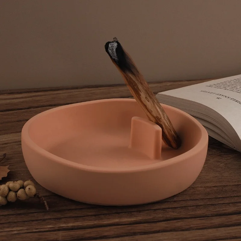 Необычный поднос для ароматерапии силиконовая форма сделай сам гипсовая тарелка