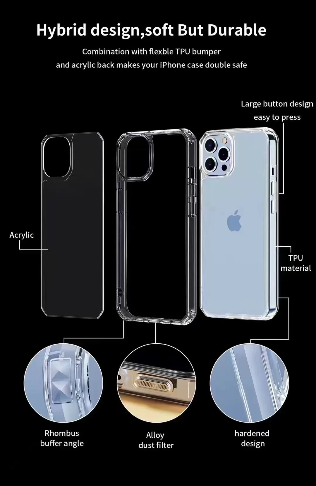 

Tech21 Evo Clear Super Anti-Drop Clear Phone Case Cover for IPhone 14 Pro Max14Por 14 Max Military Grade Case