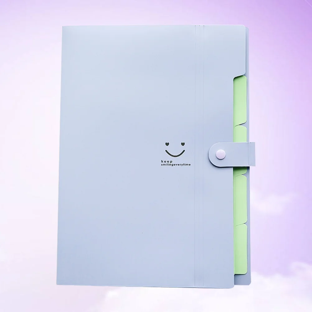 Папки для файлов с кнопкой-застежкой держатель документов органайзер фиолетовый