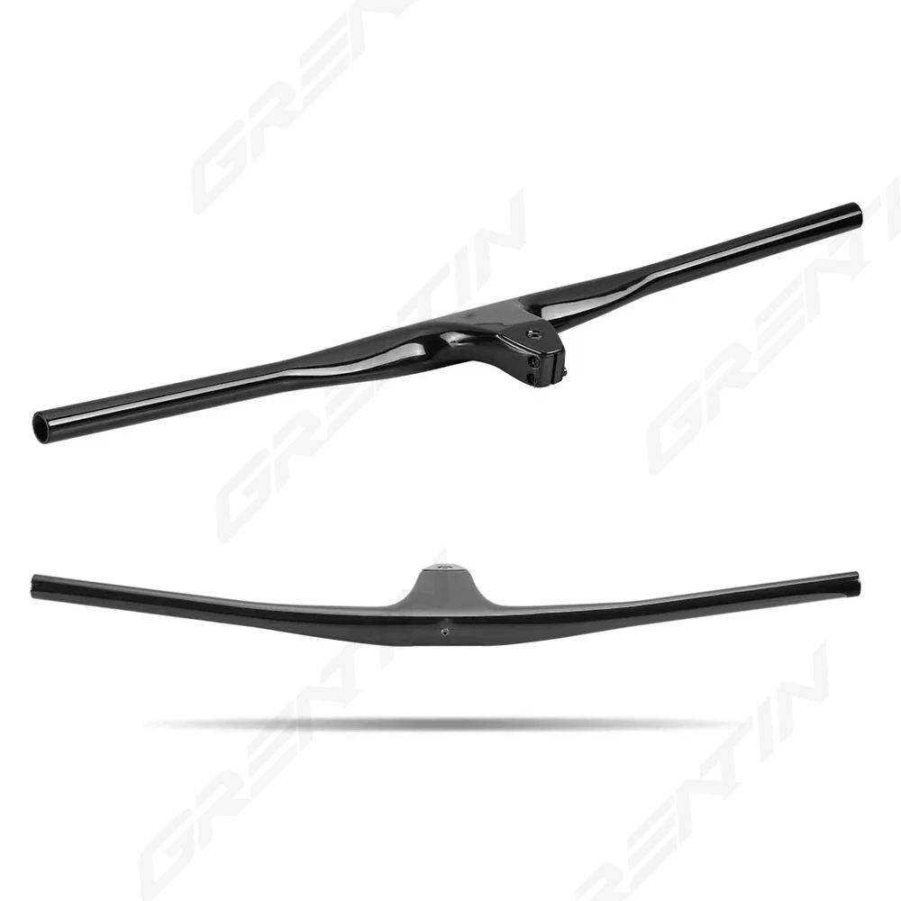 Встроенный карбоновый руль MTB -17 ° Вынос 60-90 мм для эффективного интегрированного