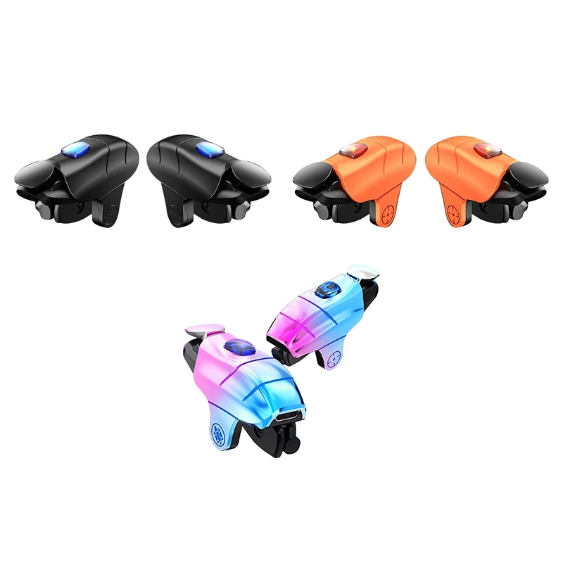 2 шт. игровой триггер для телефона кнопка геймпада PUBG LOL L1R1 контроллер шутера Iphone