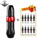 Профессиональная ротационная тату-машинка Rocket, тату-машинка из алюминиевого сплава, тату-пистолет, оборудование для полуперманентный микроблейдинг, макияж