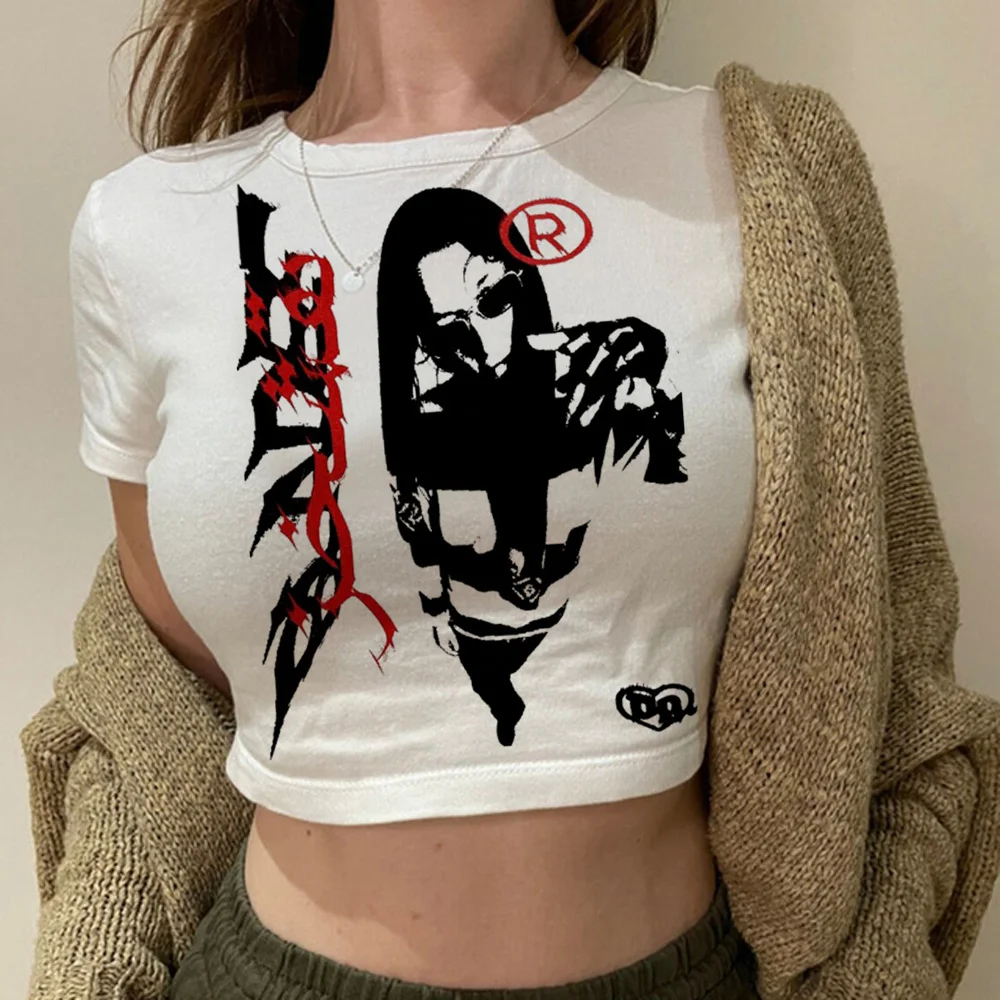 

goth print graphic fairycore hippie crop top girl hippie graphic fairy grunge cute tshirt