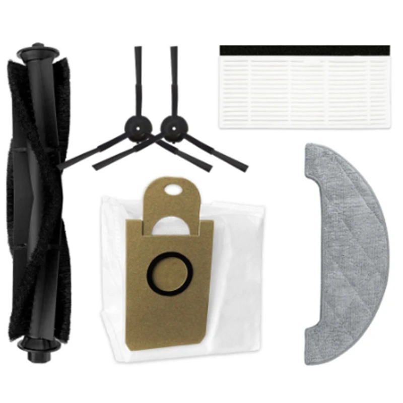 

Main Side Brush Hepa Filter Dust Bag Mop Cloths Rag For Viomi S9 Robot Vacuum Cleaner Replacement Parts Accessories